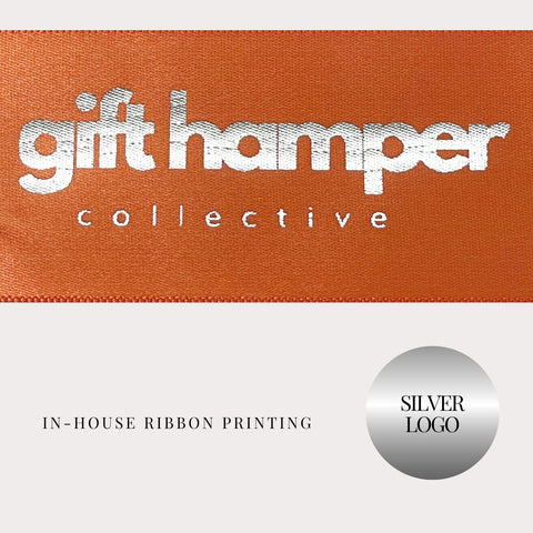 Orange Ribbon/Silver Print