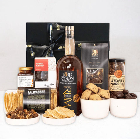Lord Byron Rum and Food Gift Hamper