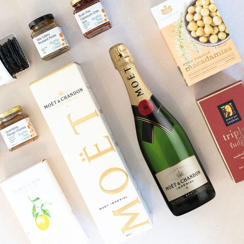 Gourmet Champagne Gift Basket