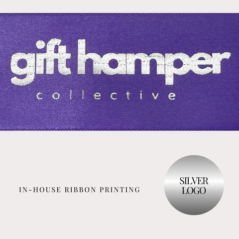 Purple Ribbon/Silver Print