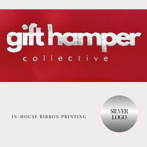 Red Ribbon/Silver Print