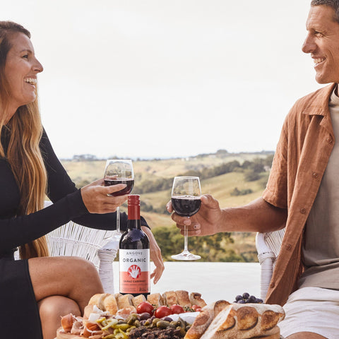 Byron Bay Gifts GIFT HAMPERS Organic Wine Gift Hamper