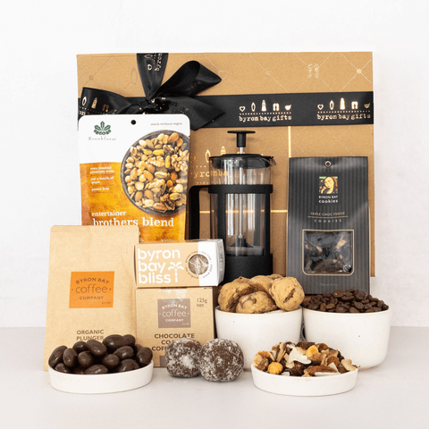Byron Bay Gifts GIFT HAMPERS Plunge Into Coffee Hamper