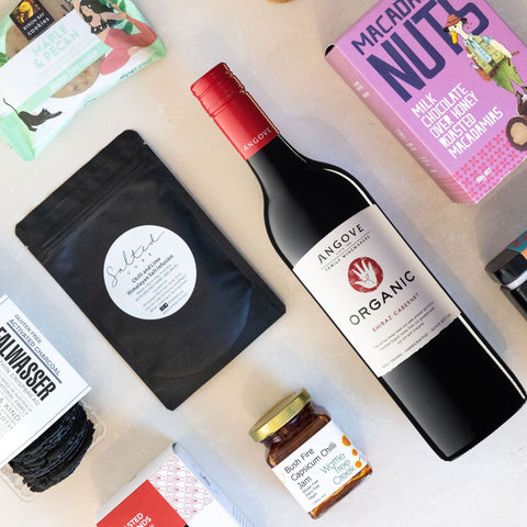 Gourmet Food Hamper Red Wine