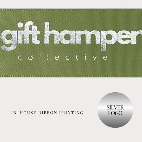 Green Ribbon/Silver Print